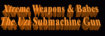Uzi submachine gun