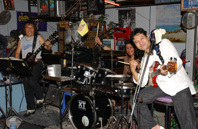 band at the Malai Bar