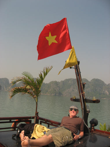 On the Vietnamese junk