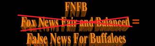 FNFB Fox News Fair and Balanced=False News For Buffaloes