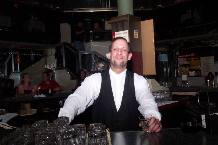 Sal Platinum Club bartender