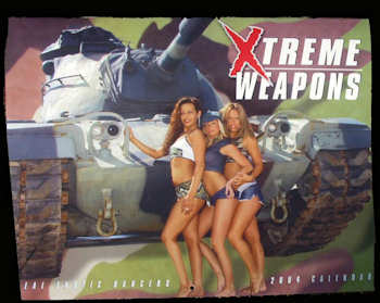 Xtreme Weapons calendar