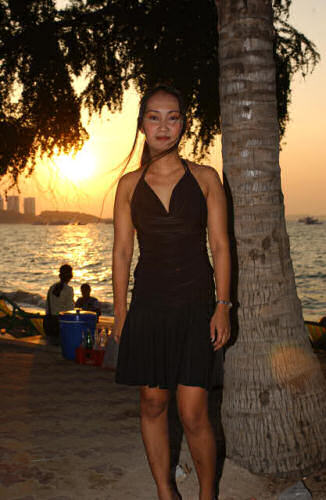 Skie sexy bar girl from Pattaya Thailand