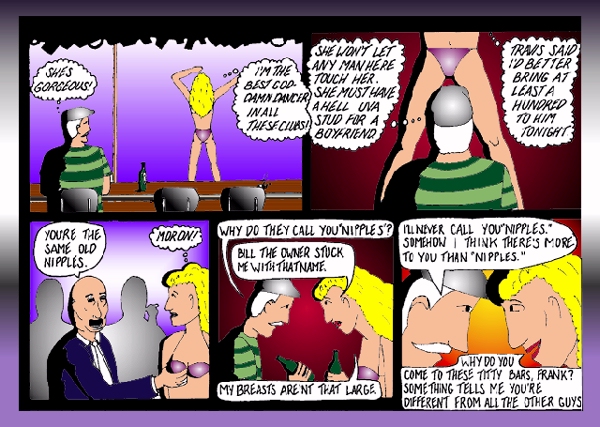 Dirt's second Death on the Wild Side cartoon strip