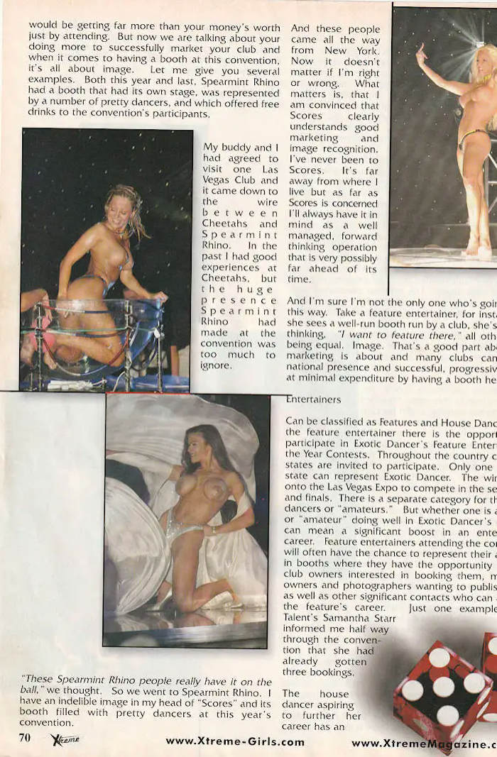 Third page of Jack's article for Xtreme Magazine about Expo 2002