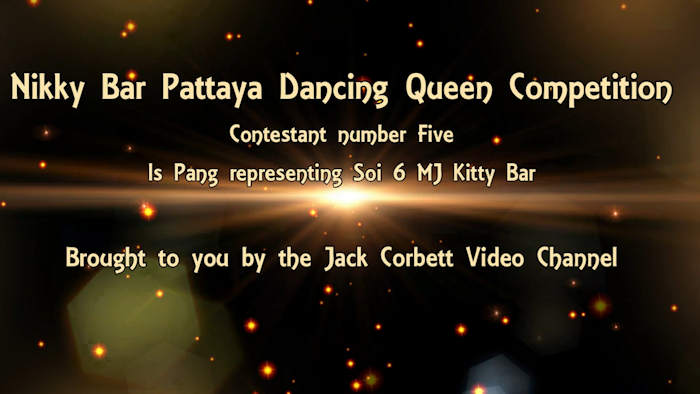 PMJ Kitty Bars Phang competing for the Pattaya Dancing Queen 3 competition