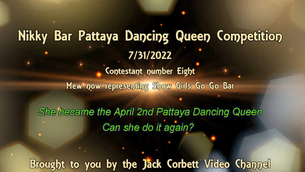 Pattaya Dancing Queen 2.  Mew takes first place