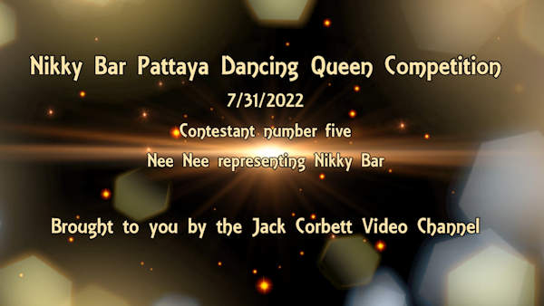 Nee Nee's perforamance in the Pattaya Dancing Queen  2 contest
