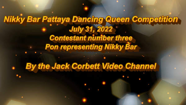 Pon competing in the Second Pattaya Dancing Queen competition