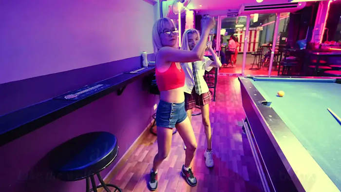 Ex Machina Get Down Saturday Night video with Mali and Mimi