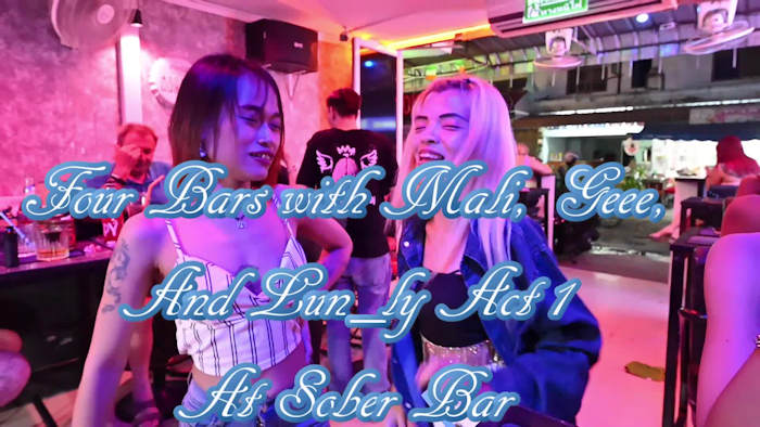 This video's the first of many from four bars tonight