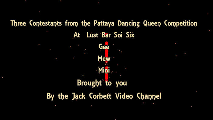 Pattaya Lust Bar videos of Gee, Mew and Mini 