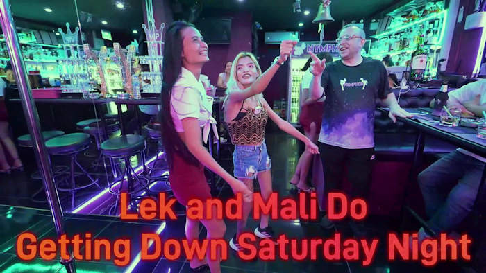 Video of Lek and Mali Nymphoz dancing