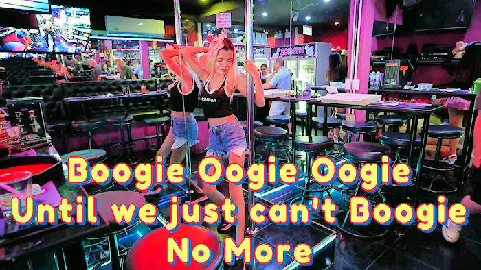 Boogie Oogie Oogie picture of Mali on stage