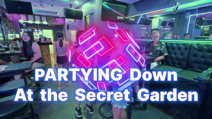 Video partying down at the Secret Garden