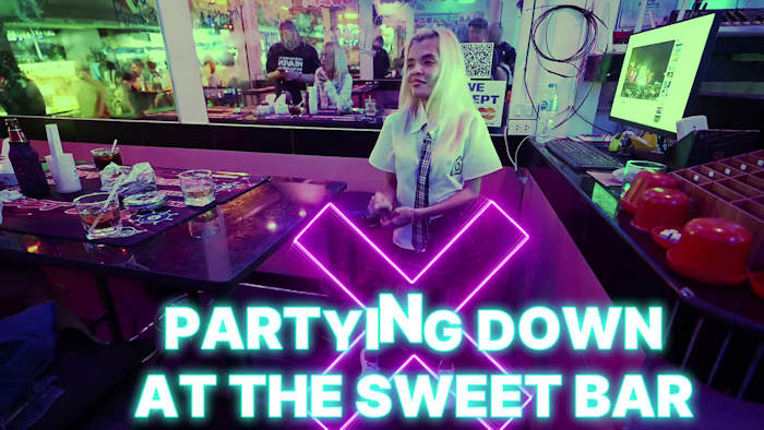 Nymphoz and Sweet Bars videos but this video's at Sweet Bar