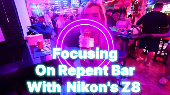Video: testing new Nikon Z's focus at Repent Bar