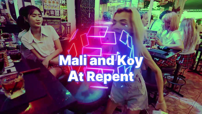 Video: Mali and Koy playing little DJ's at Repent Bar