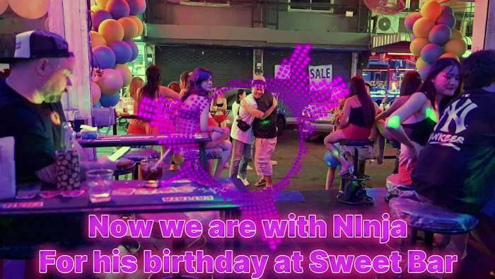 Ninja's Sweet birthday party video