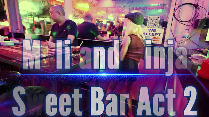 Video Ninja and Mali at Soi Six Sweet Bar