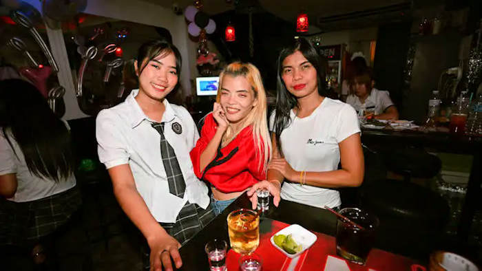 picture of Koy Yai, Koy Lek and Mali at Repent Bar