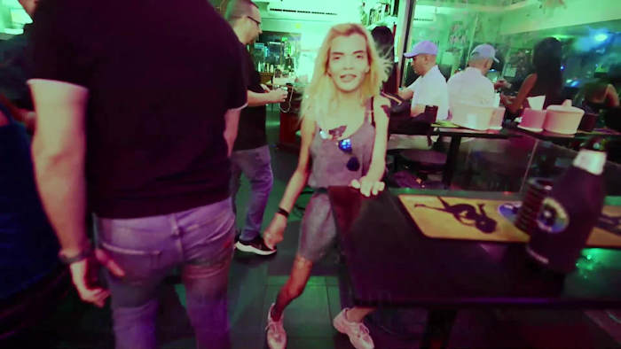 Video:  Mali and Silent Bob dancing at Soi Six Spot Bar