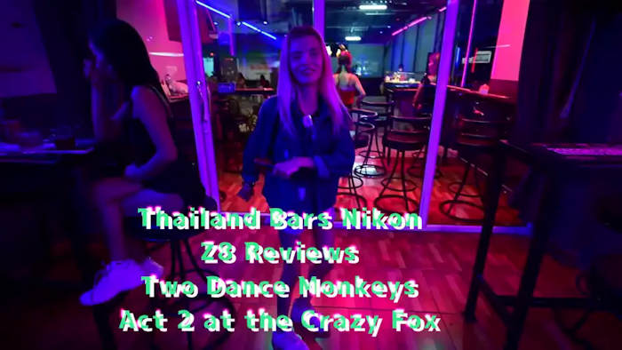 Video: At Crazy Fox on Soi Chaiyapoon with Gee, Mali and the girls